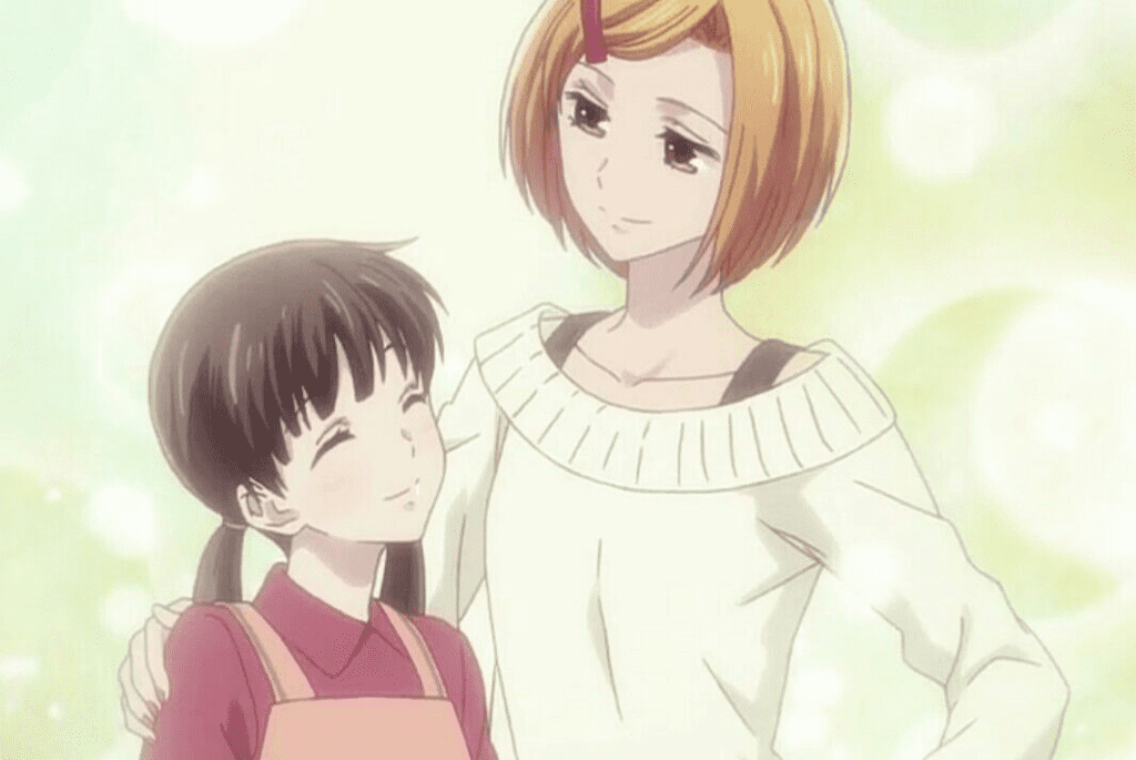 Tohru and her mother - Fruits Basket